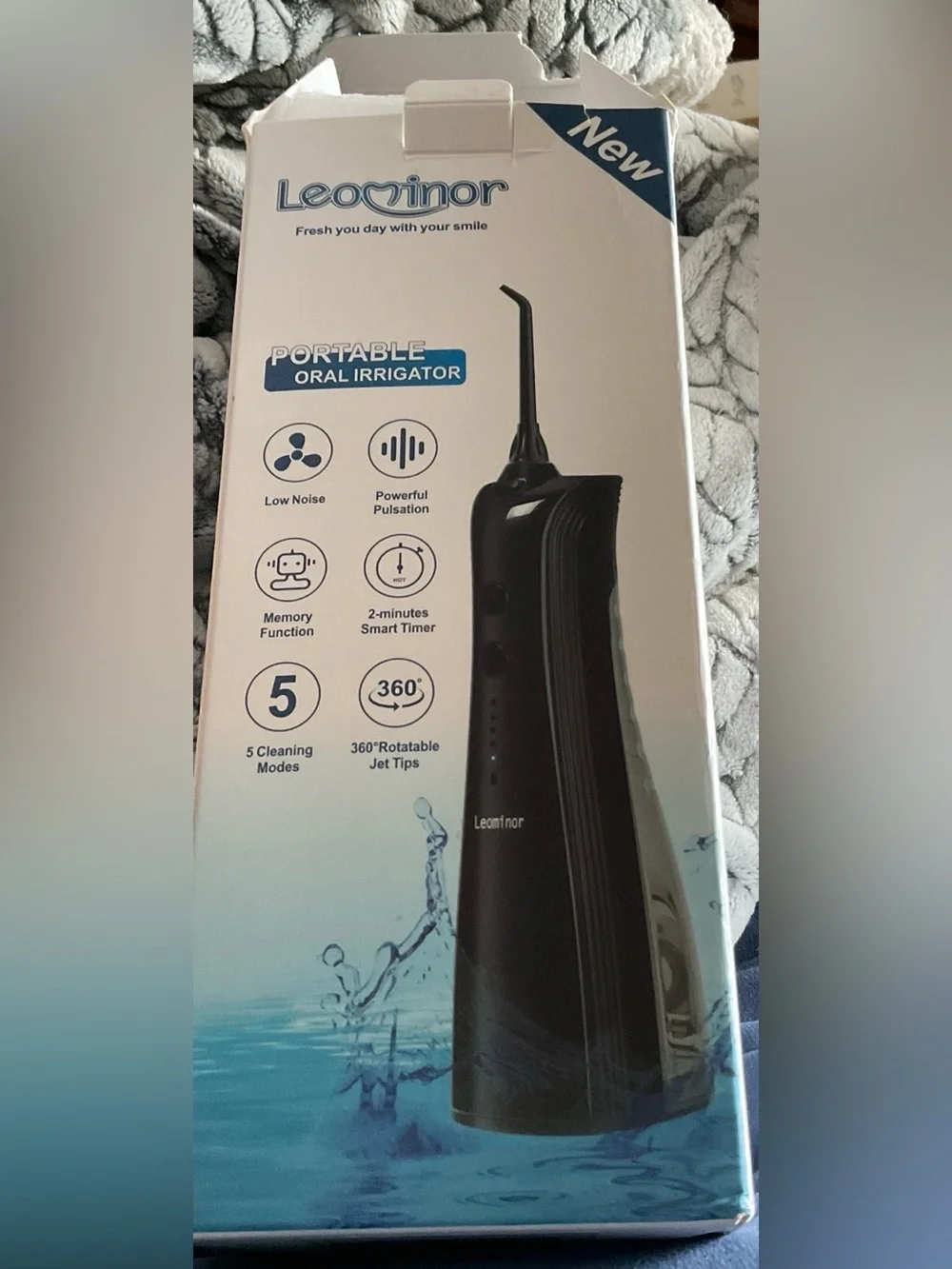 Portable Oral Irrigator - Black